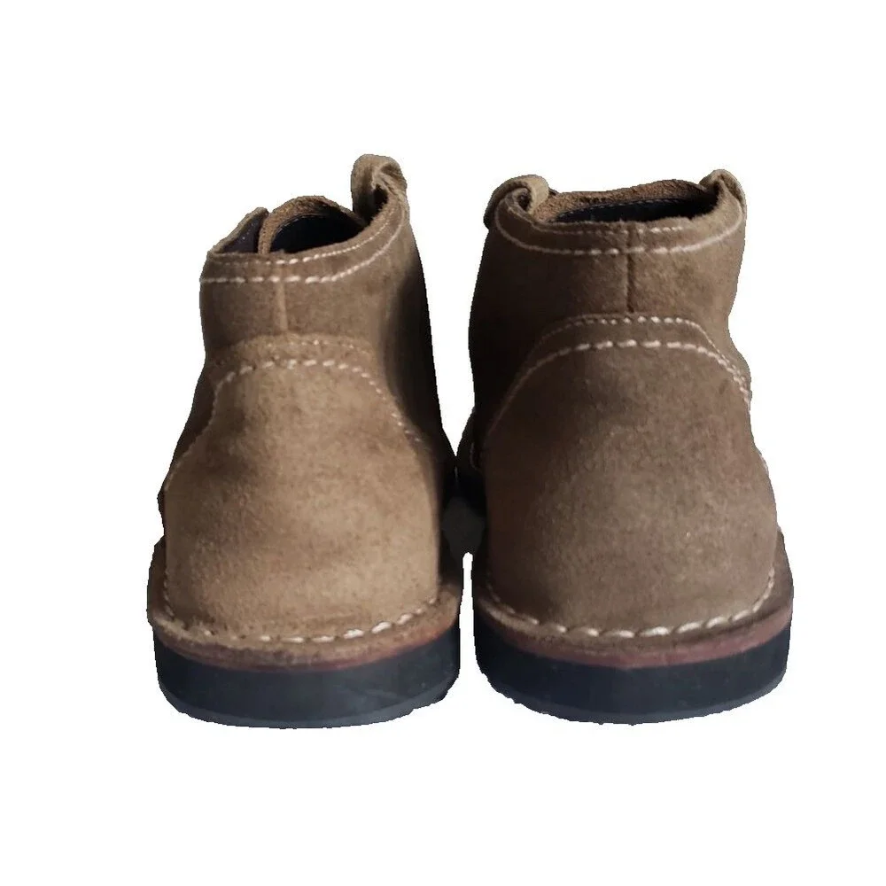 John Varvatos Star USA Chukka Boots Shoes Men's Size 9.5 M Brown Suede Lace Up